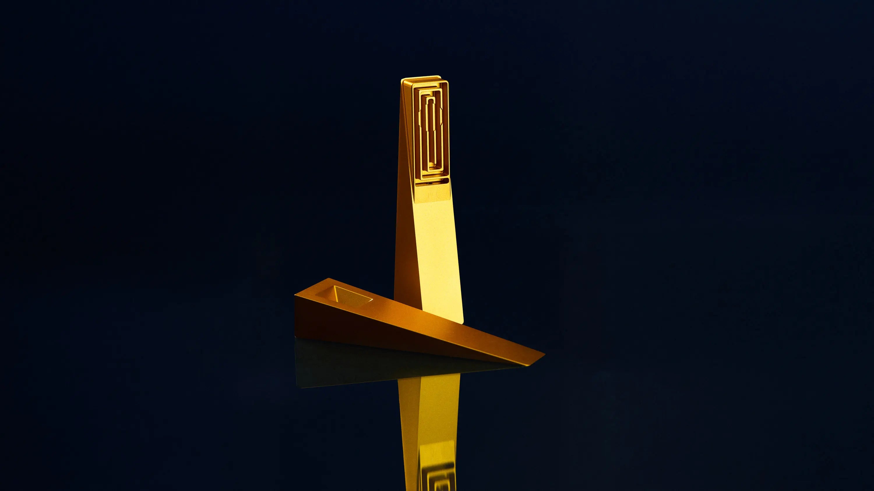 a dramatically lit photograph of a magnetic pipe opened up to show the internal components inside